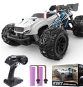 DEERC RC Car, Remote Control Monster Truck W/ 2 Batteries for 40 Min Play, All-Terrain 2.4GHz RTR