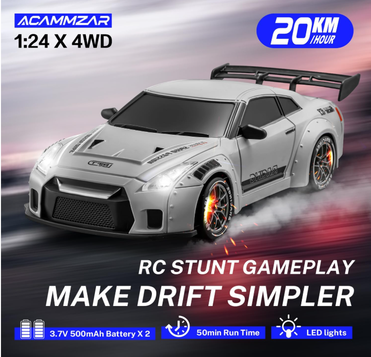 ACAMMZAR RC Drift Car, Remote Control Car